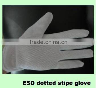 ESD Dotted Stripe Glove Series (factory direct sale) 'J"