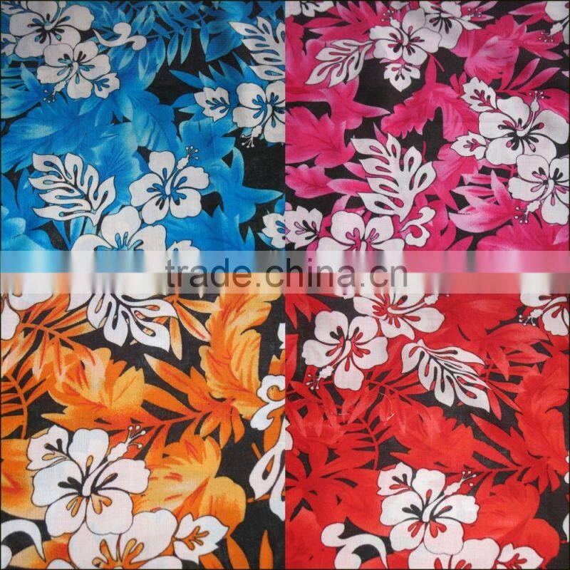 wholesale cheap reactive 100%printed spun rayon fabric