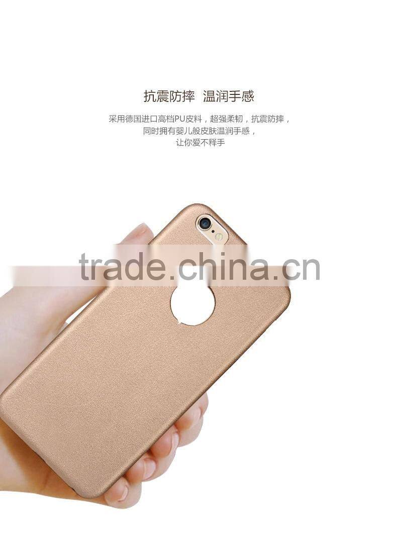 Wholesale leather design tpu cell phone case for samsung S6 Edge