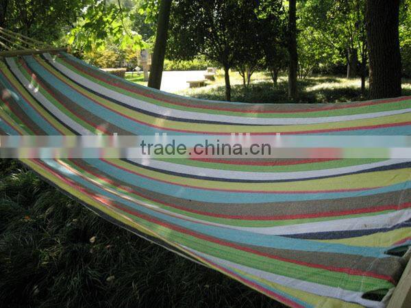 Outdoor camping canvas leisure hammock