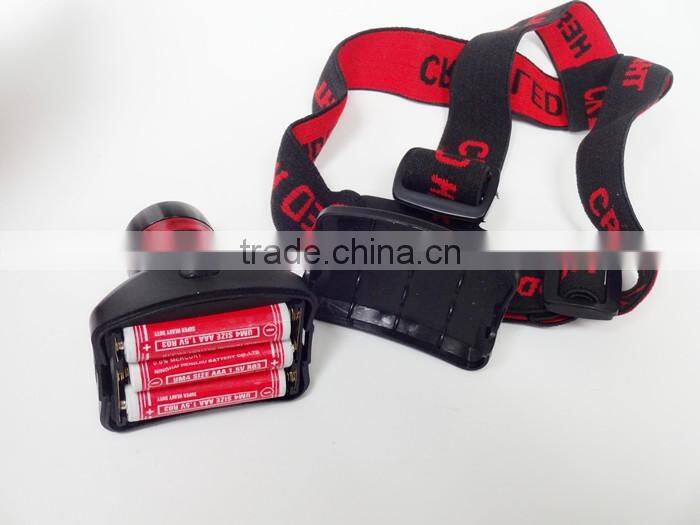 Onlystar GS-6000 hot sale CRE R3 led high powerful waterproof headlight zoomable led headlamp