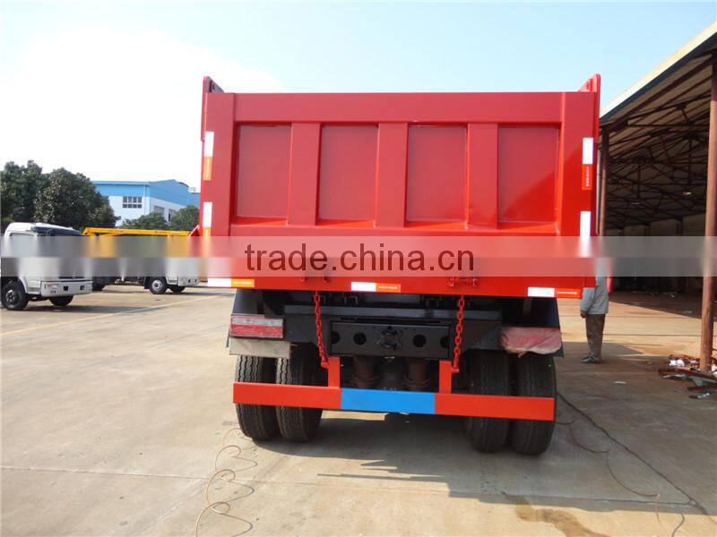 China dongfeng 16 cubic meter 10 wheel right hand drive dump truck