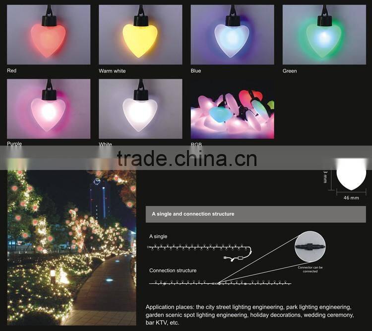 led big ball lamp string