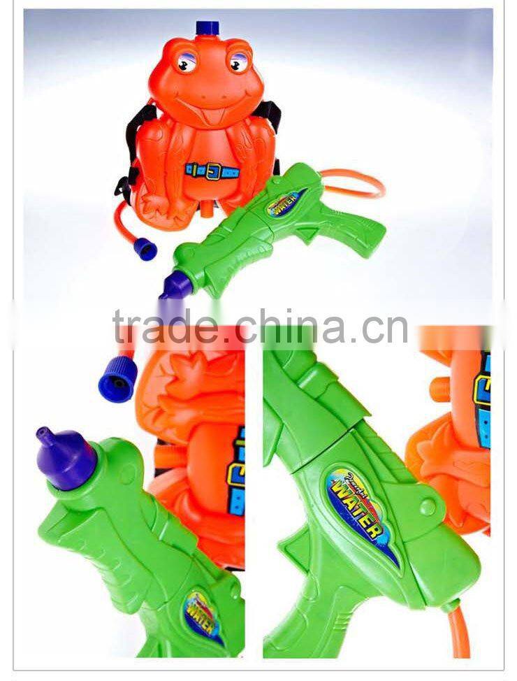 wg-728303 toys water gun Children water gun with backpack-style cartoon storage water tank