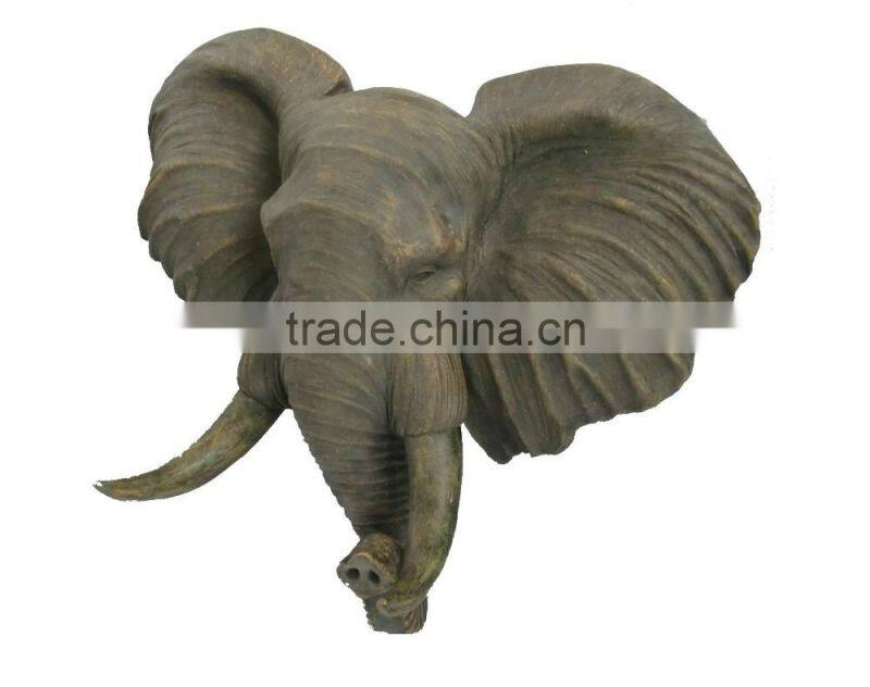 Elephant resin statues polyresin figurine animal decoration