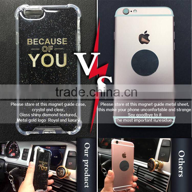 2016 new anti shock liquid epoxy resin cell phone case For Iphone6/ 6s