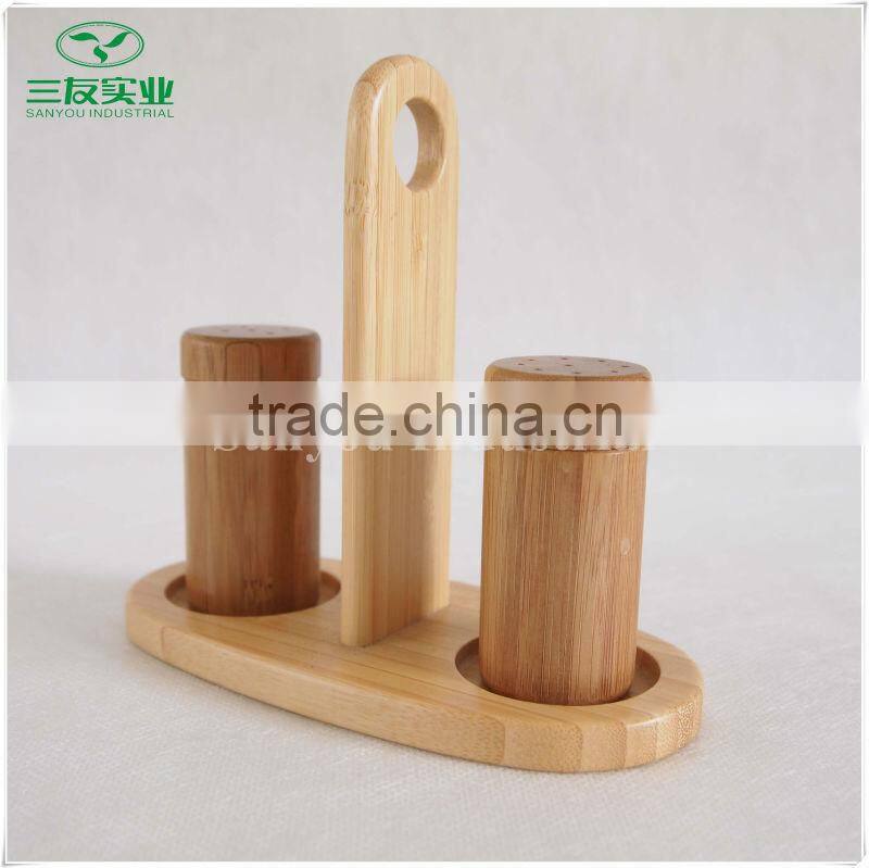 Natural Bamboo Seasoning Pot Rack