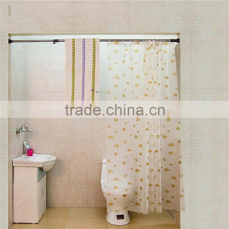 aluminum shower curtain rod/Shower Curtain Pole/Shower Curtain Rail