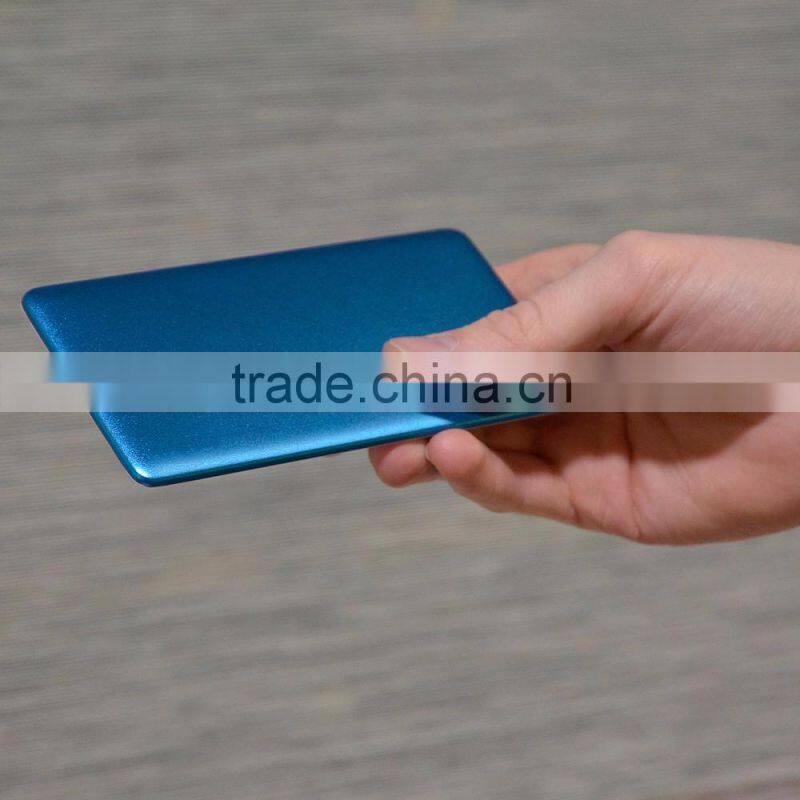 Green power bank ,Rohs/FCC/CE-EMC Aluminum alloy + ABs.