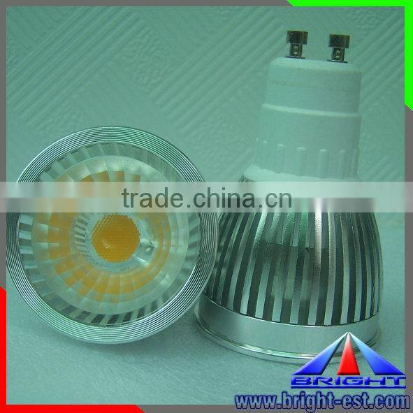 GU10 led spot light, 5-7W COB spotlight GU10, AC100-240V led spotlight