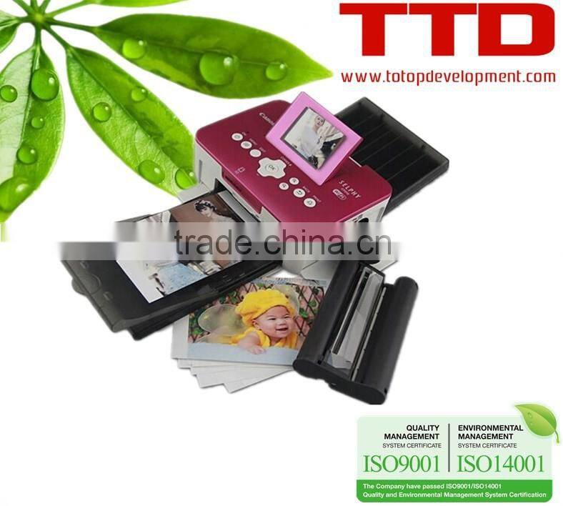 TTD Compatible Ink Cartridge KP108in RP-108 for Canon SELPHY CP910/900/810/800/760 (3 ink + 108Sheet Photo Paper)
