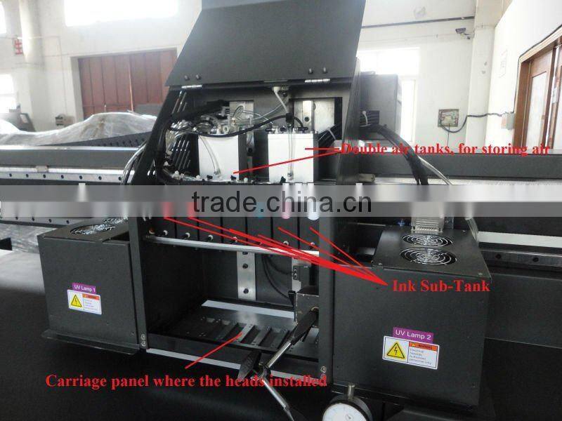 high definition digital wood uv flatbed printer with Konica Minolta printheads