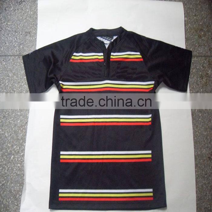 High quality sportswear custom rugby shirts