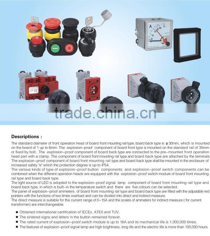 Hot Sale IECEx&ATEX Certified Explosion-proof Push Button