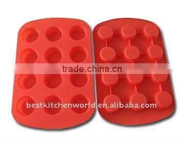 12 cup Silicone Muffin pan