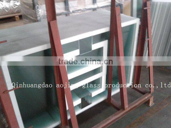 Ceramic silk screen printing glass