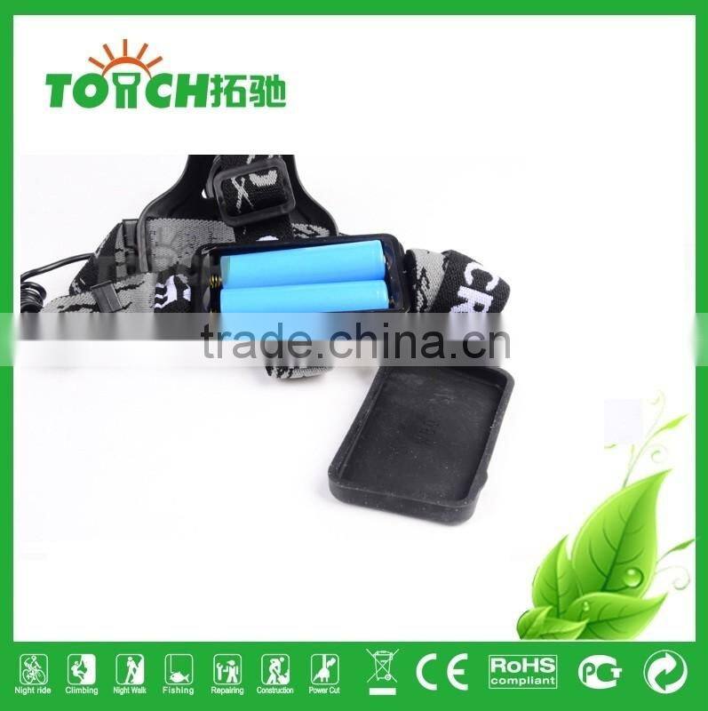 CRE E XM-L T6 LED Rechargeable Headlamp Headlight 2000LM with Car/AC Charger LED Rechargeable Adjustable headlamp Headlight