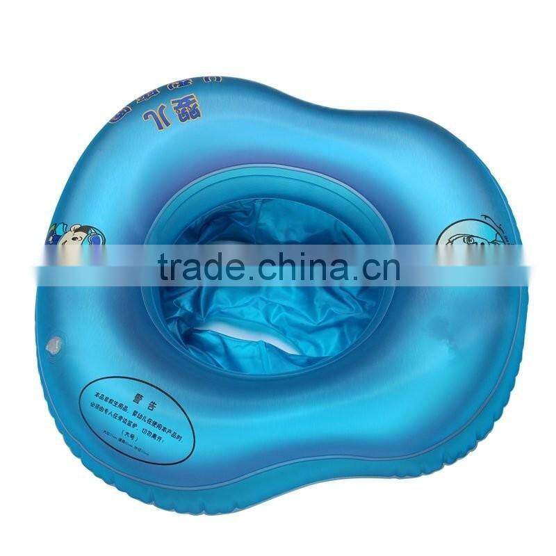 Blue&Orange Inflatable Baby Seat Baby seat float for Swimming Ring