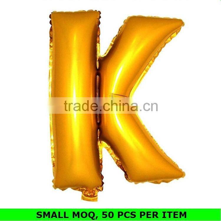 Hot Sale Letter Happy Birthday Self Inflatable Advertising Air Balloon