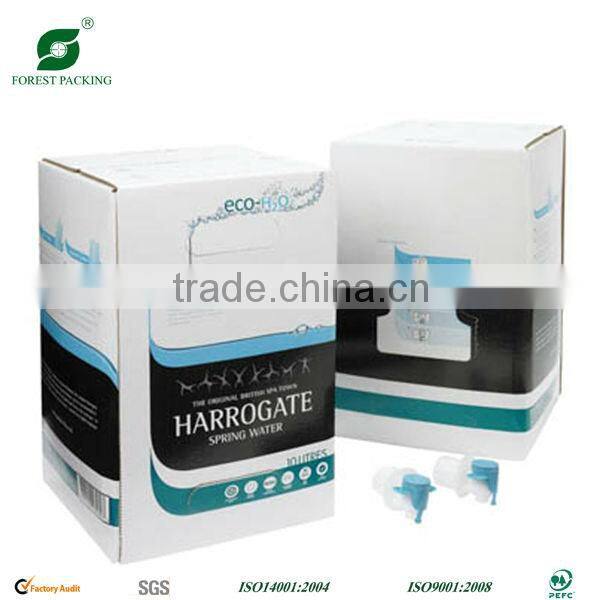 DRINKING FOUNTAIN COLOR CORRUGATED BOX
