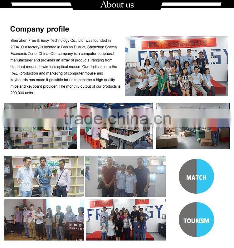 best Ergonomic design custom LED 6d gaming mouse wired for pc