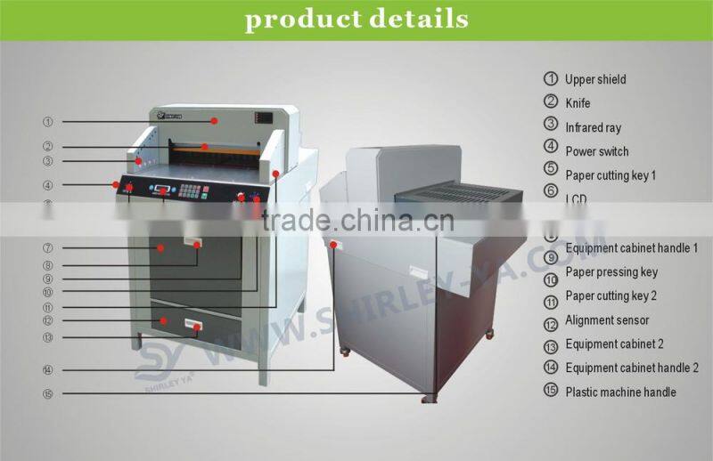 convenient operation Shirley-ya a4 size paper cutting machine