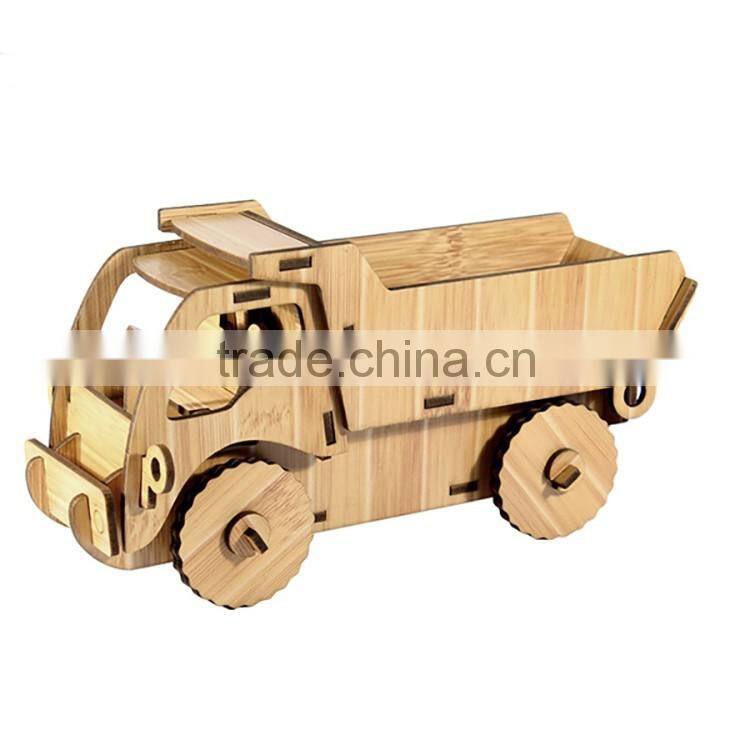 New design Vehicle puzzle Wooden educational toy