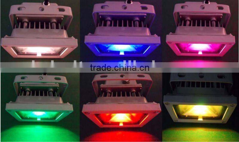 Remote Control 30W RGB LED Flood Light for IP65 Outdoor Useing