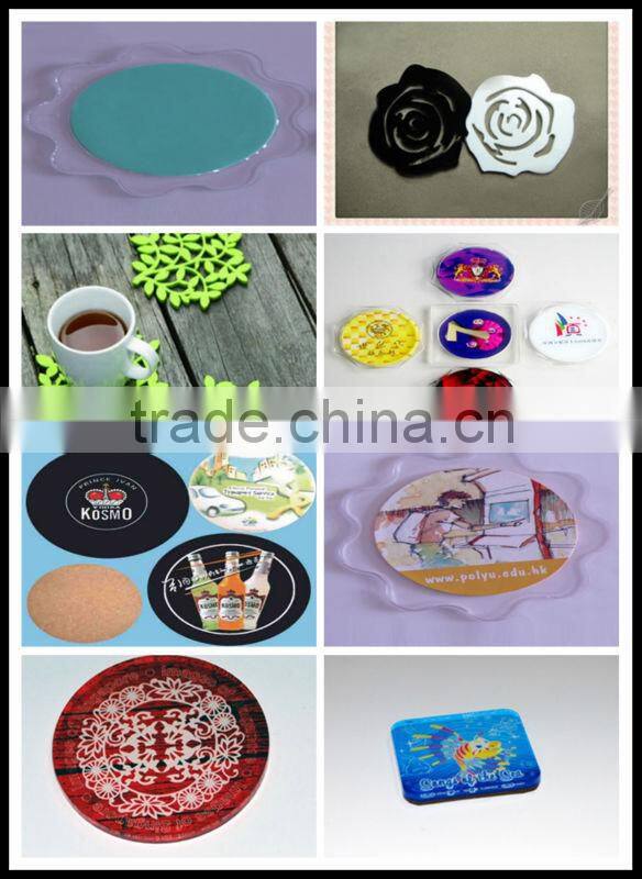 high quality acrylic craft coaster