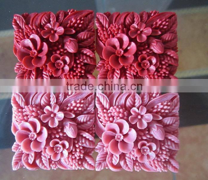 Kawaii flat back resins flower cabochons cameos, resin food crafts cabochons