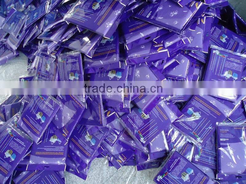 Absorbent nonwoven cloth floor cleaning cloth (needle punched)
