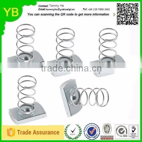 2016 Factory Manufacturing Dongguan Stainless Steel Spring Nut Made In China