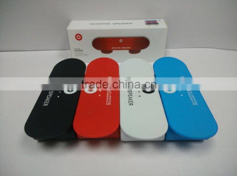 scooter , Hands-free calls bluetooth speaker with USB port