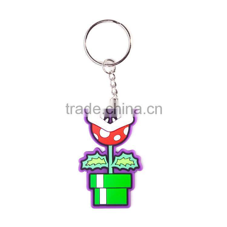 Hot Sell Mario Series 3D Rubber Keychain