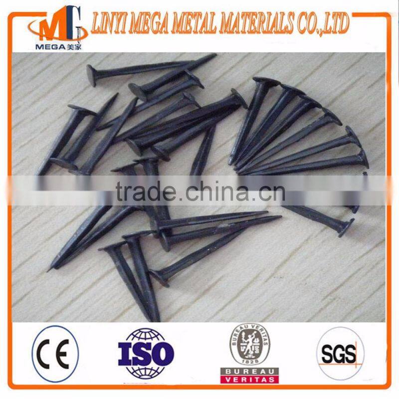 the factory have Iron bluish shoe tacks black cupper nails famous brand three star