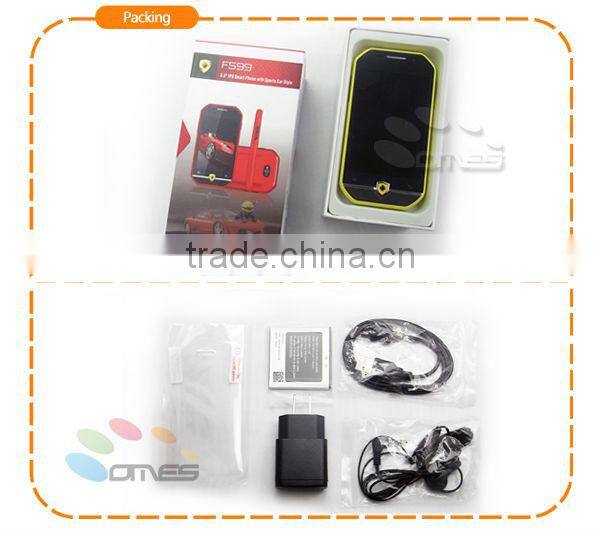 Smartphone 3.5 inch 480*320 MTK6515 Custom Logo Mobile phone Android 4.0