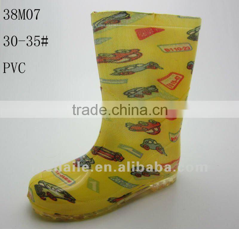 PVC children rain boots