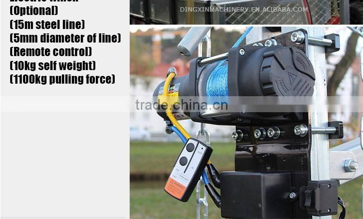 Atv Log Trailer with crane