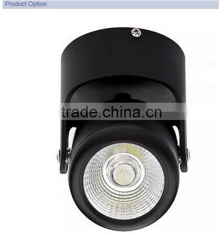 ceiling mounted clothing spots 10w 15w led tracking lamp