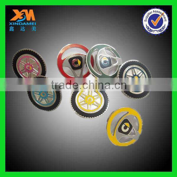 Custom logo metal decorative name badges