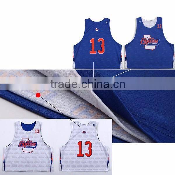 custom sublimation field hockey pinnies mesh sports pinnies
