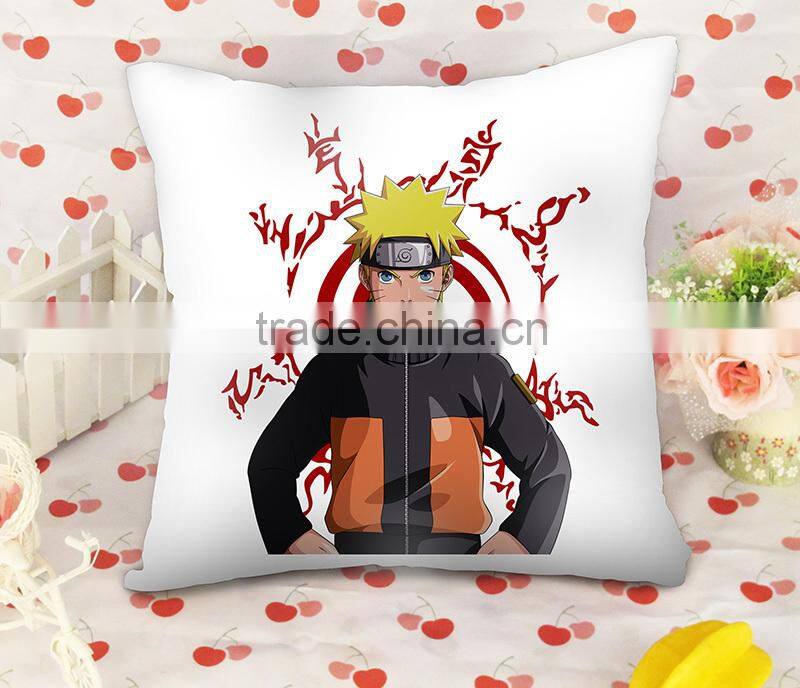 Hot Japanese anime NARUTO customized pillow case