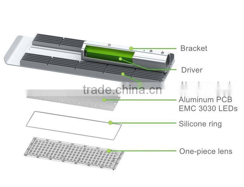 Lumileds Slim Housing Heatsink LED Street Light 60W