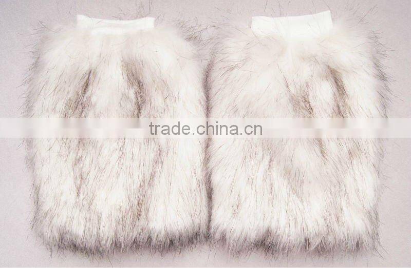 2012 winter leg warmers,fur leg warmers