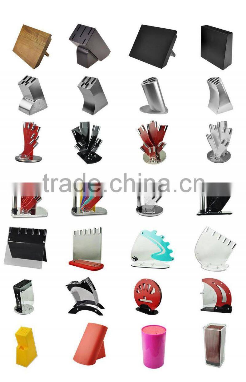 QANA hot sell damascus chef knife kitchen knifes in color Gift box