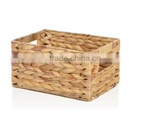 water hyacinth folding storage basket,Wenzhou