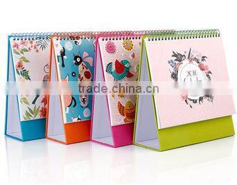 2016 factory supply custom desktop calendar