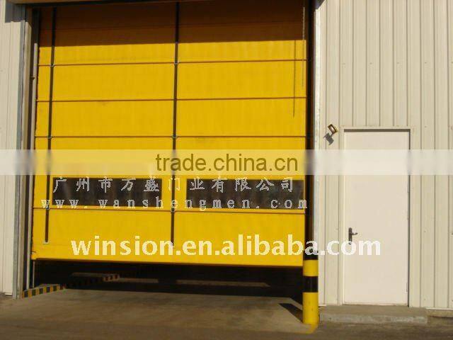 high speed stacking door