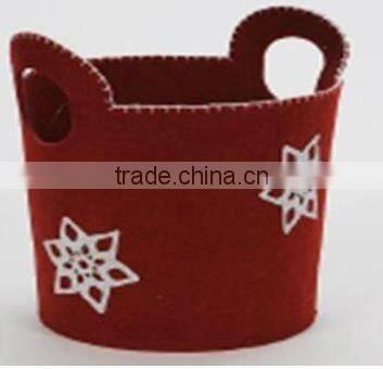 Needle punch nonwoven felt