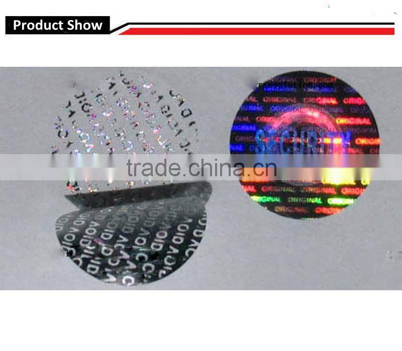Security Hologram VOID sticker holographic labels